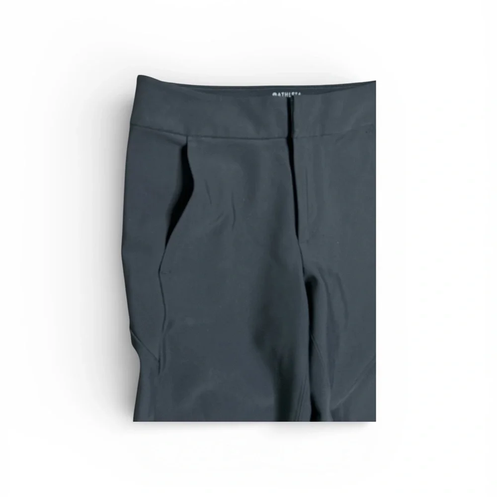 Athleta Stellar Flare Trouser Pant Women's Black Stretch NWOT.  Size 4P - Picture 12 of 12